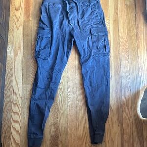Men's H&M Black Cargo Pants